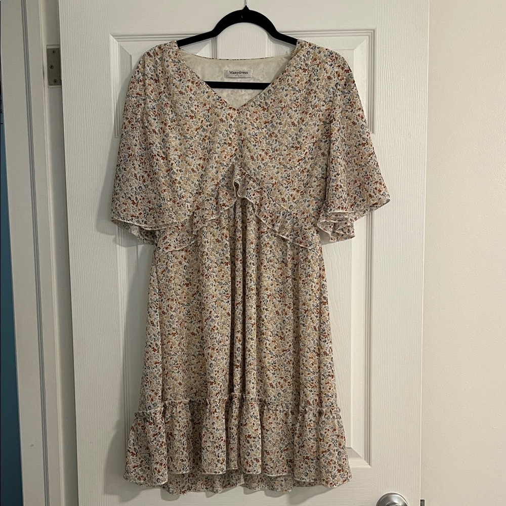 Floral Ruffle Dress